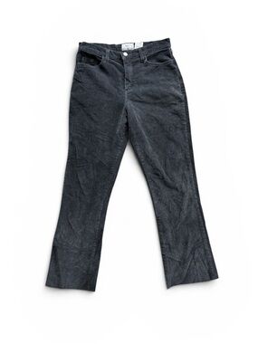 FDJ Natural Fit Corduroy Grey/Black Jeans Size 8 Pants